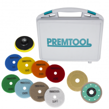 PREMTOOL 4 Inch DRY Cutting & Polishing Kit With Carry Case PRMKD4